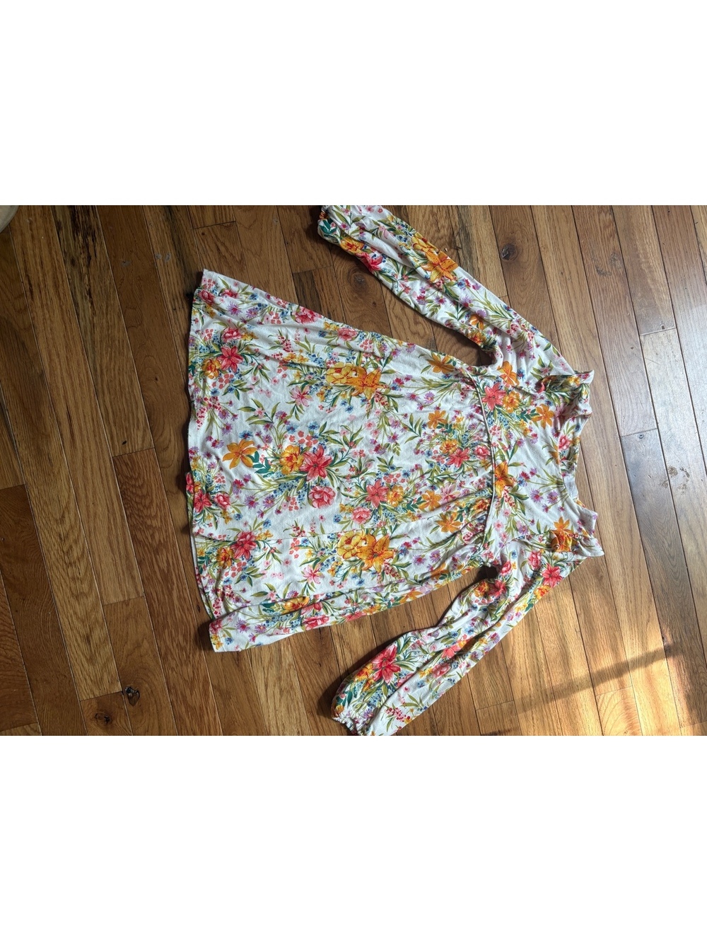 Angel Dear Dress Floral Print 95% Viscose from Bamboo fits like 5 girls